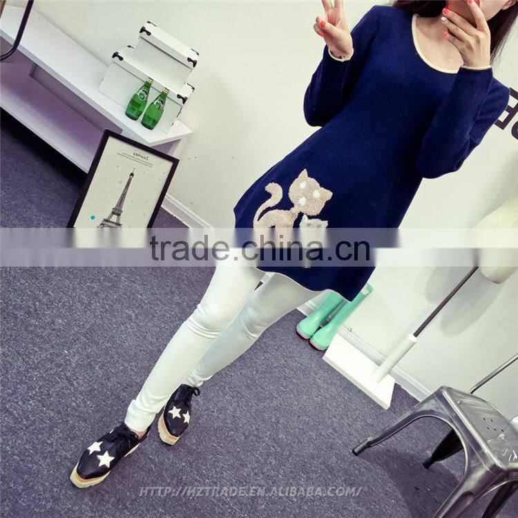 Latest Fashion Mazarine Plus Size Angora Cashmere Sweater