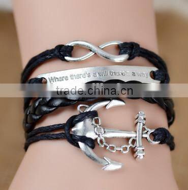 Woven fashion wrap handmade bracelet