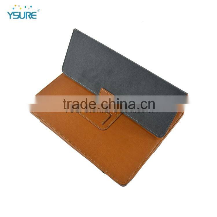 Fashion design stand leather smart cover for microsoft surface tablet cover
