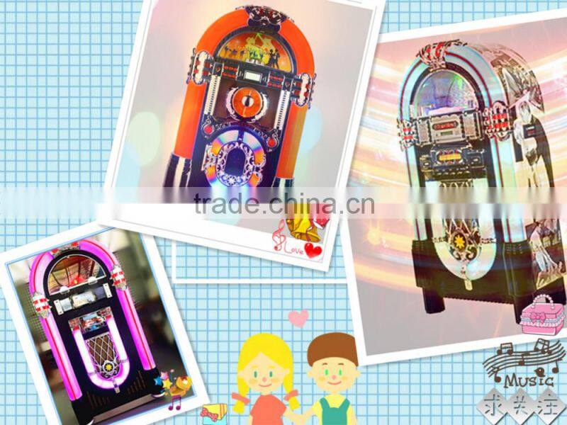 Retro radio Jukebox / big wooden bluetooth speaker / the christmas gift