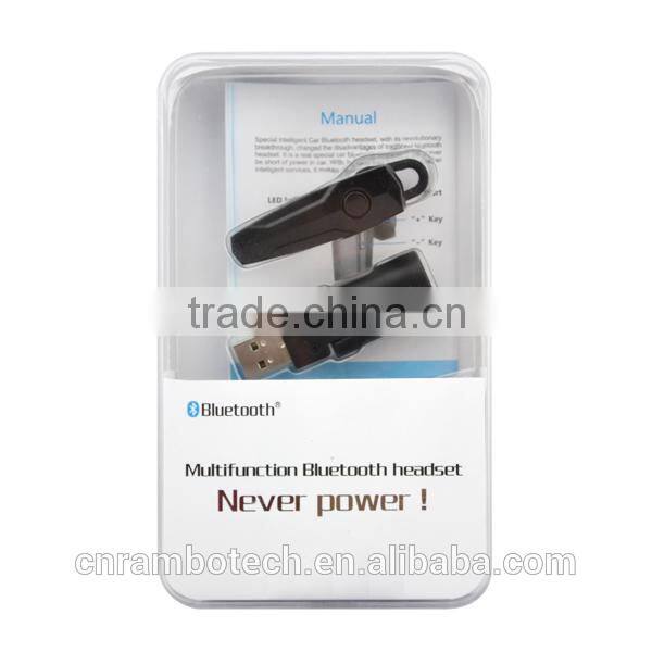 2014 new A2Dp China mono earphone bluetooth wireless music handsfree