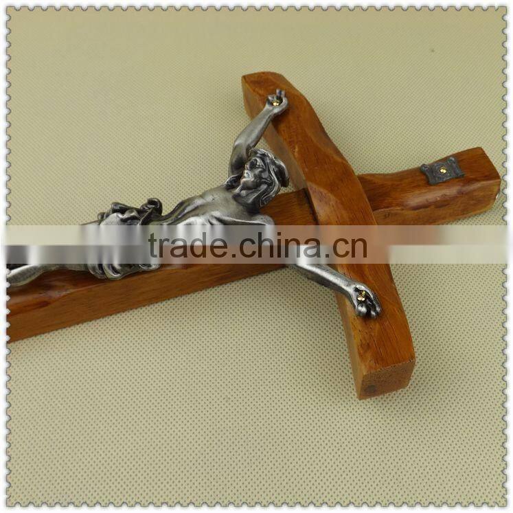 Factory price wholesale large Decorative stainless steel cross pendant