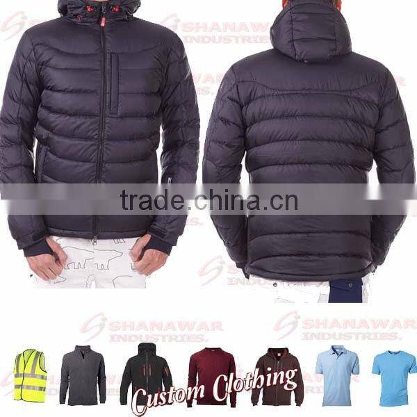 winter casual hoody jacket for men