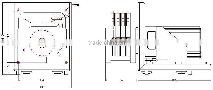 JIHPUMP OEM peristaltic pump easy install support type of flow rate less than 33.9ml/min