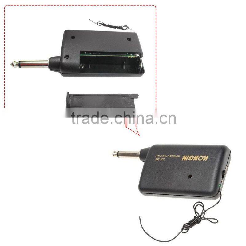 Wireless Microphone FM Transmitter Receiver Lavalier Lapel Clip Mic System Elegant