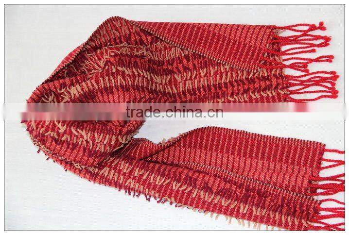 knit fluffy cashmere scarf