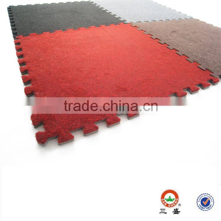 Interlocking eva carpet puzzle mat