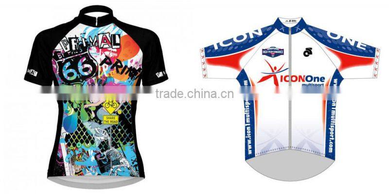 2015 unisex race short sleeve cycling jersey
