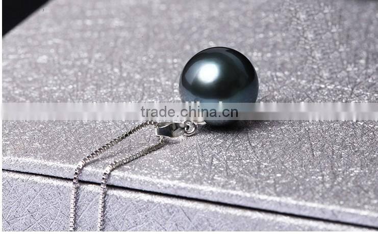 China Factory Newest Design 18K Tahitian Black Pearl Jewelry