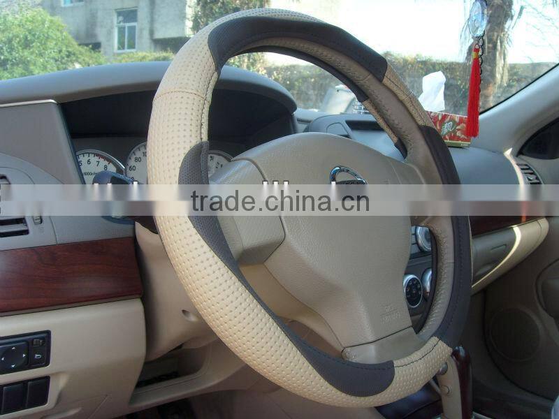 black PVC truck steering wheel covers for used cars From manufacture