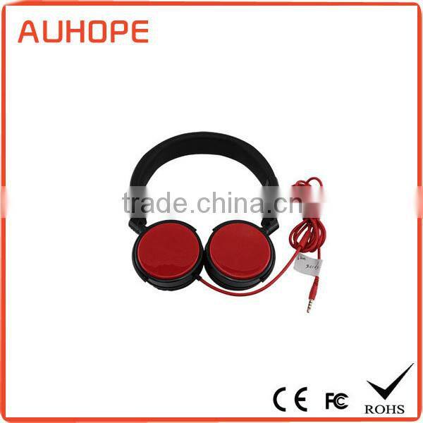 OEM dual ear cup wired audio headset gaming chat stereo headphone w/mic&volume control for ps4/tablet/laptop/pc/mobilephones