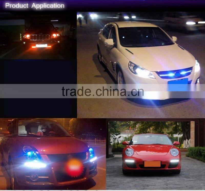 DC 12V 100% Universal night driving light Waterproof Auto Car Slim DRL COB Driving Day lamp for Toyota, Honda, Audi, BMW
