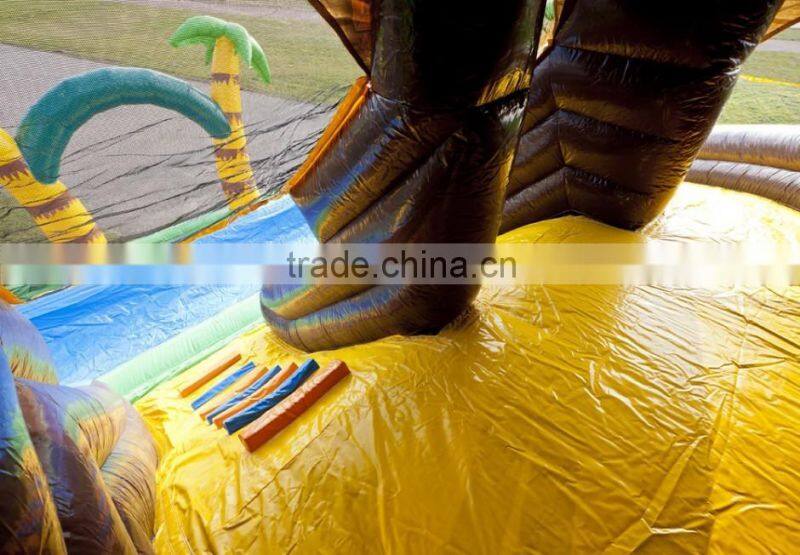 Jumpfun inflatable water slide JFIS-1211 inflatable water park kids inflatable wet slide