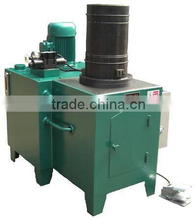 Semi Automatic hydraulic beading machine for Cleaner shell dust catcher cover