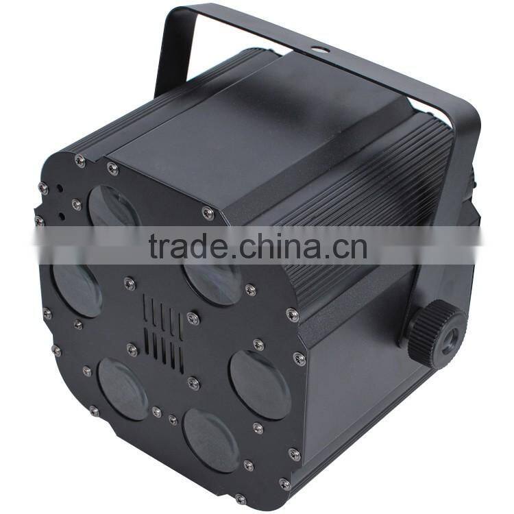 Professional Stage Lighting American DJ Light DMX 6CH 3in1 RGB Six Eye LED Bubble Effect Light