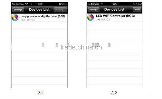 mini 12-24v router connect led wifi controller