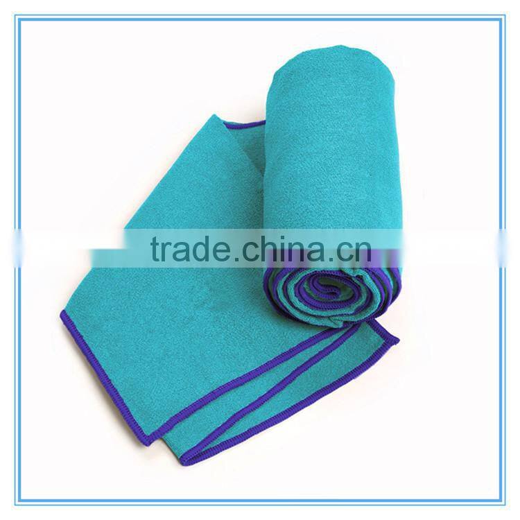 OEM multi-color microfiber fancy yoga towel microfiber
