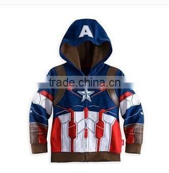 The Avengers, Iron Man Children Hoodies Sweatshirt Boys Spring Autumn Coat Kids Long Sleeve Outwear Baby Clothing Spider man