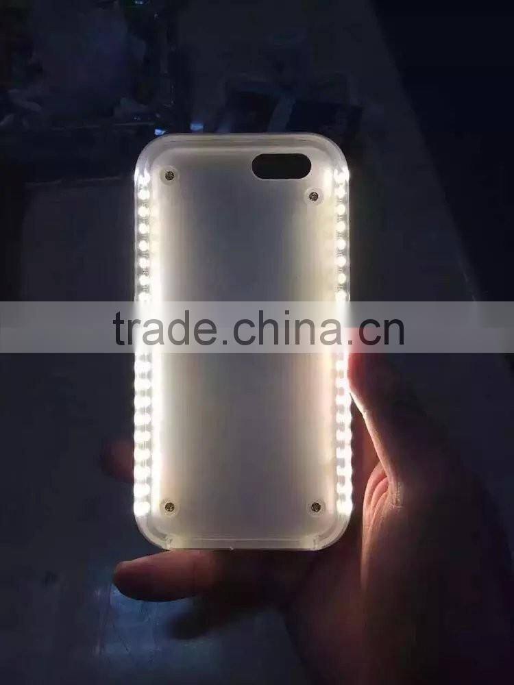 2016 New design brand new hot sale custom design for iphone6 led phone case