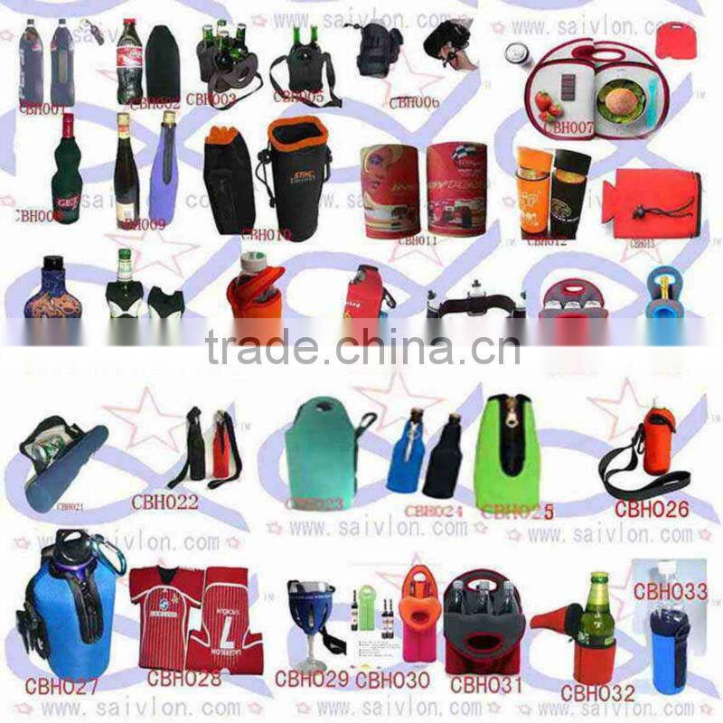 Neoprene individual wine bottle cooler