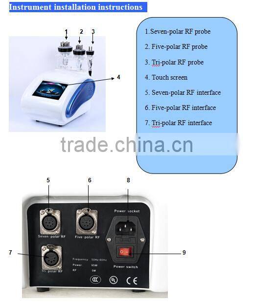 Multipolar RF Slimming Machine for Wholesale