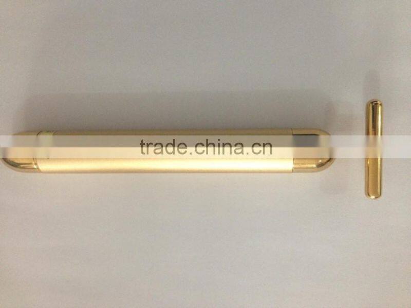 Electric 24K Gold Facial Massager For Wrinkle Removal Skin Lifting