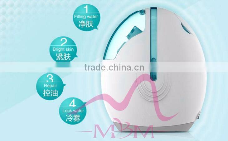 mini baby face facial cleanser spa machine beauty hot cold steamer