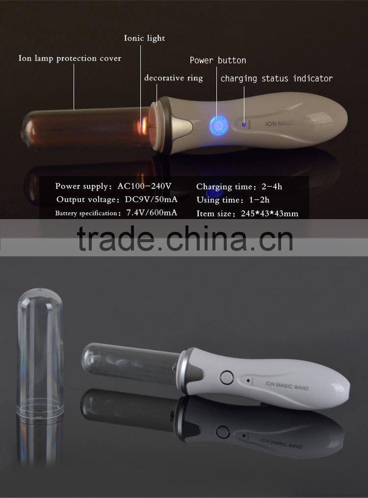 Laser rust removal beauty products ion skin rejuvenation wand for anti wrinkle