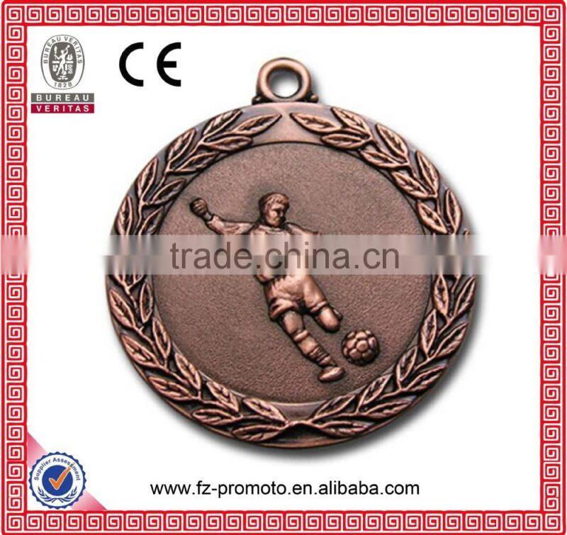 Custom logo round gold plate badge pin