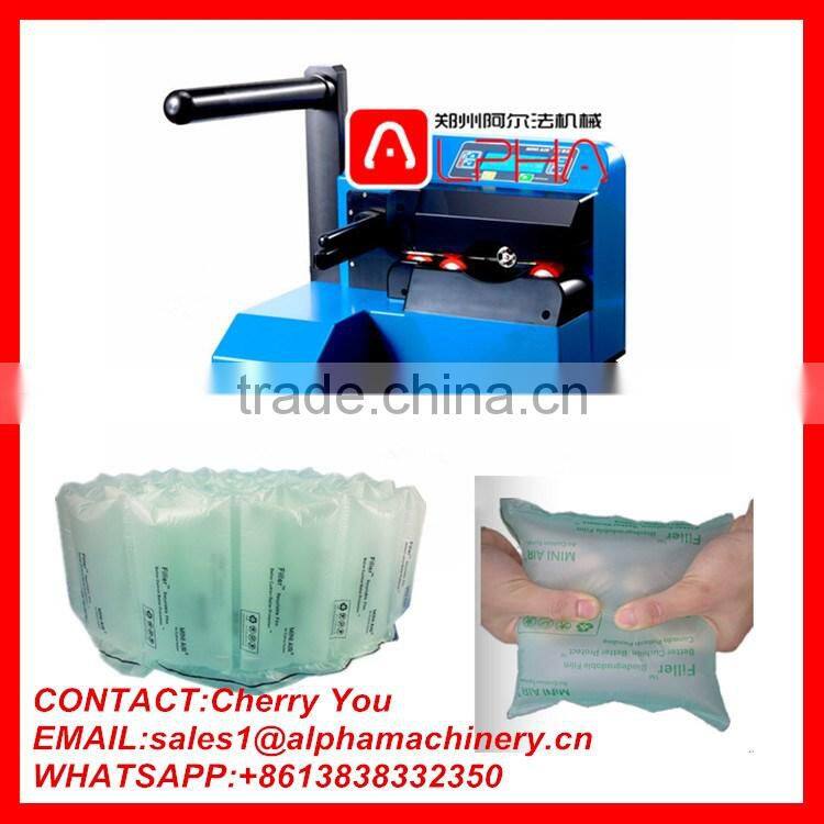 Air cushion packaging machine /air bag making machine for shipping express