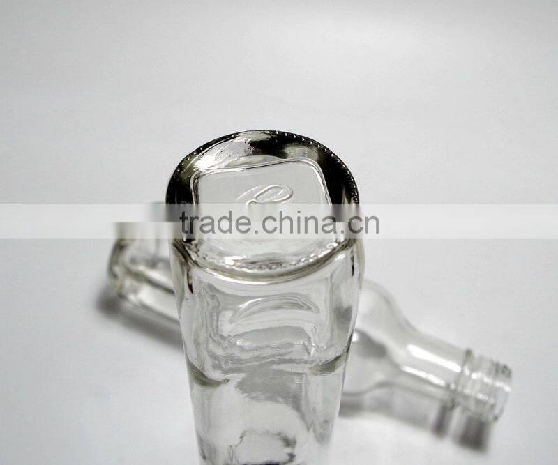 250ml/400ml glass spice bottle with plastic cap