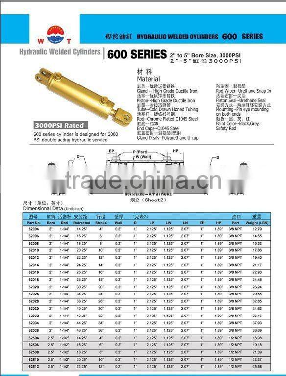 8 ton heavy duty long ram hydrauli jack small hydraulic piston cylinder