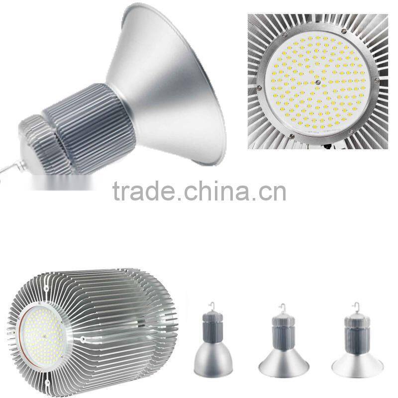 250W Extra High Power led high bay light fitting in terminal mine malls