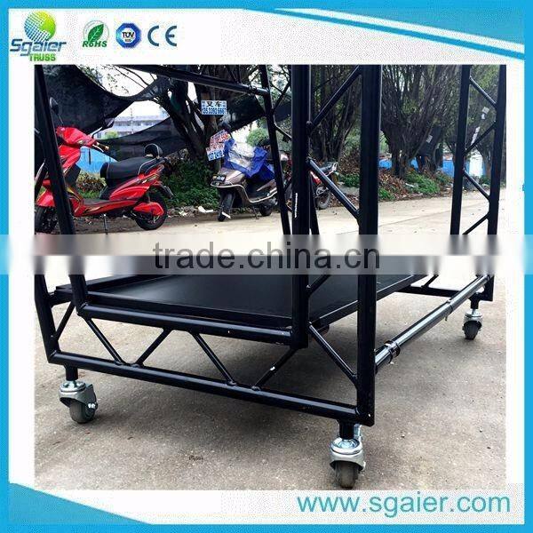 1000*904*1150mm LED Dj booth Bar table with acrylic board