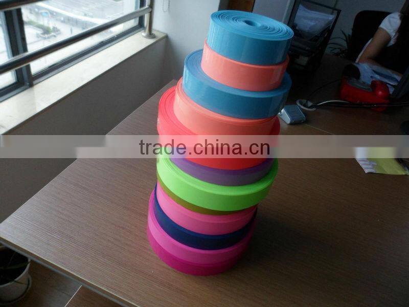 Multi-color acetate cellulose shoelace tipping film