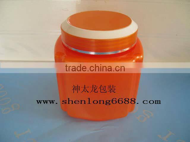 PET 1000ml plastic cosmetic cream bottle