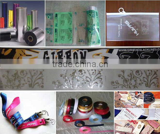 Single color ribbon printing machine
