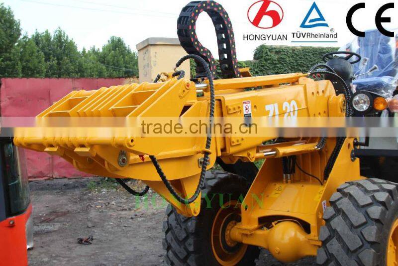 HY2500 Telescopic Wheel Loader with CE Farm Loader Qingzhou Loader for sale