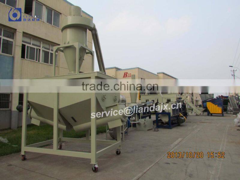 PE PP woven bags recycling machine
