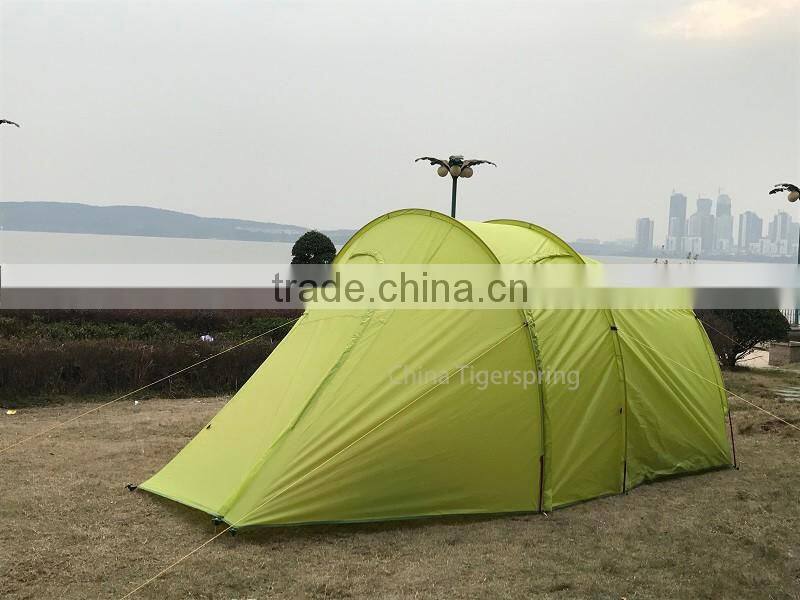 Double Layers Campping Tent with Motorcycle Storage Room Motorcycle Cover
