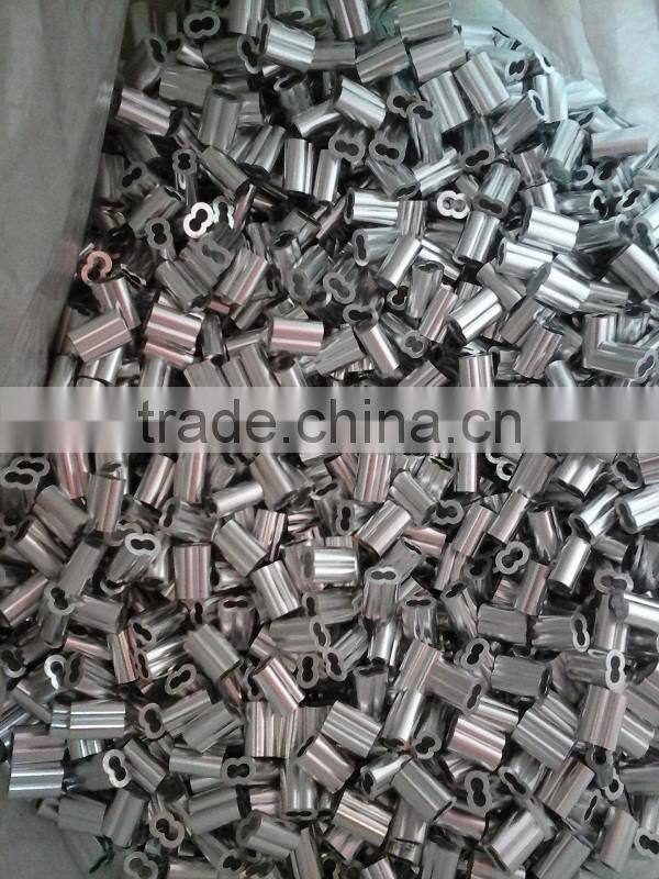 CE 10mm hourglass sleeves 8 type Aluminum Ferrule for wire price