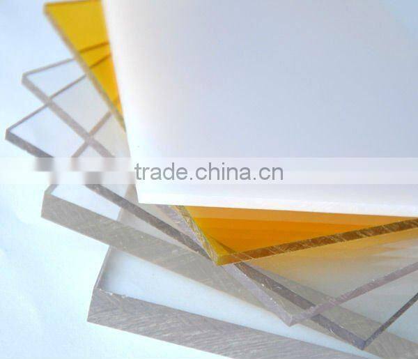 polycarbonate solid sheet for building program