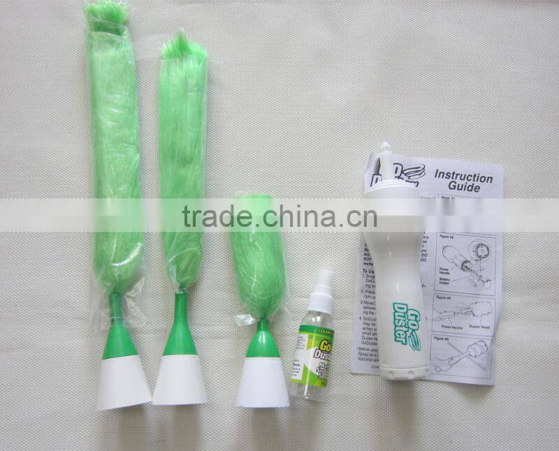 New Design Automatic Electric Duster Three-piece With Cleaning Spray Bottle