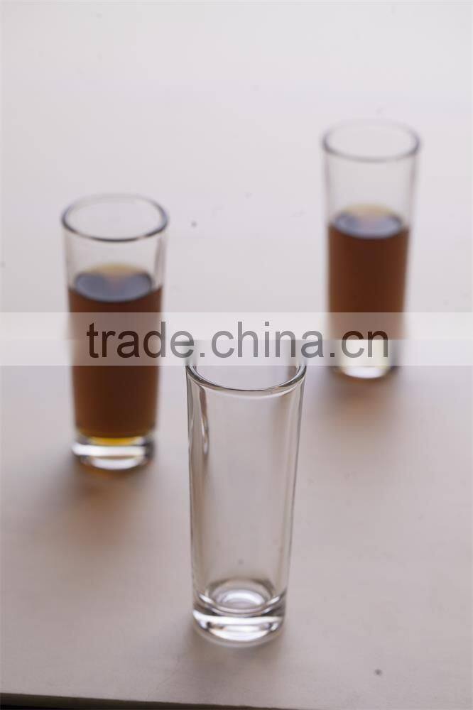 65ml clear shot or shooter glass