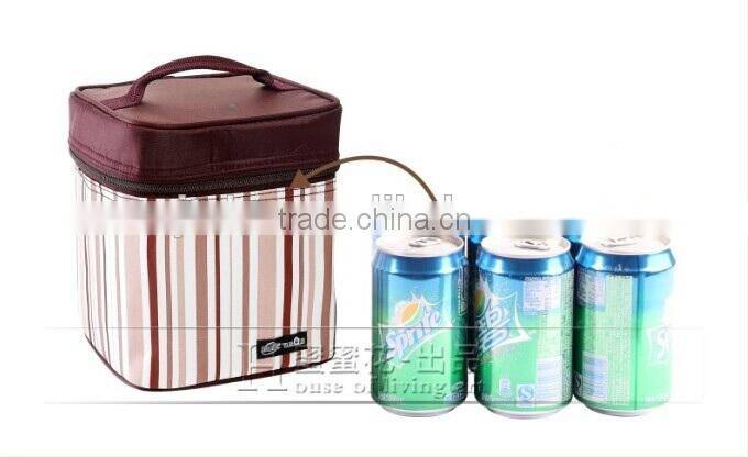 Waterproof 4.6L Travel Picnic Lunch Box Container Snack Tote Isothermic Cooler Handbag