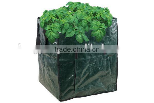 PE Woven Squra Potato Planter Bag,Recycled Potato Growing Bags,Potato Planting Bag,Potato Planter