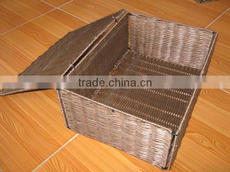 foldable plastic baskets wholesale