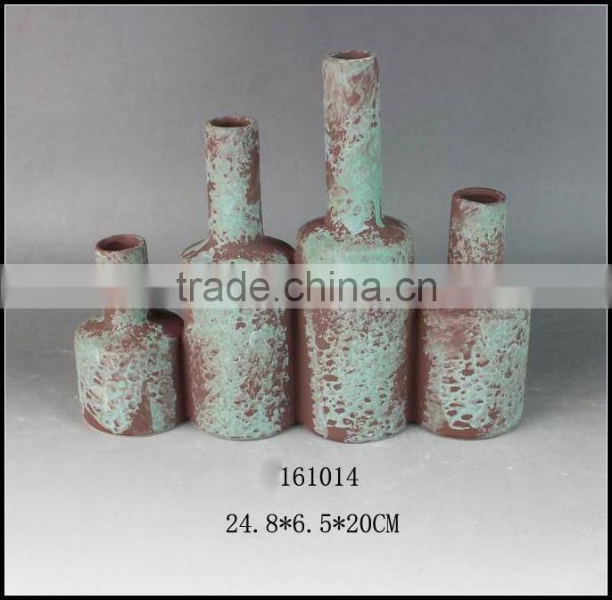 China made antique glazed cone ceramic vases