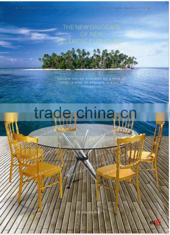Napoleon golden royal chairs