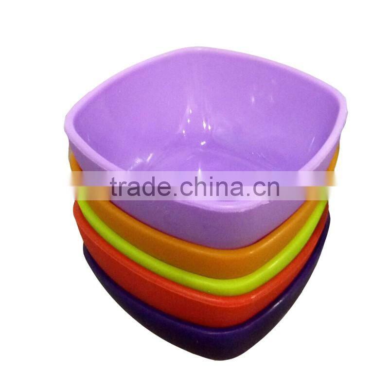 Square shaped silicone bowl for sale